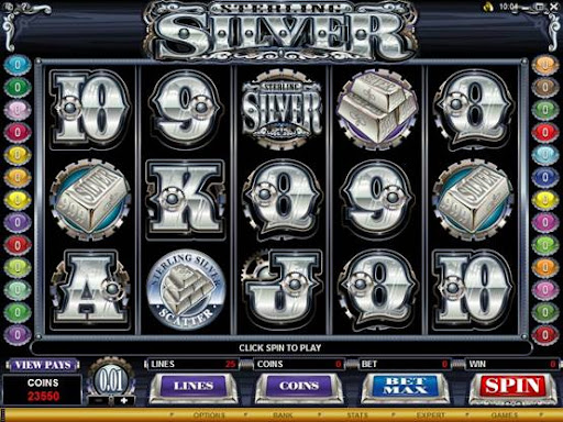 Sterling Silver 3D Slots คา ส โน fun88